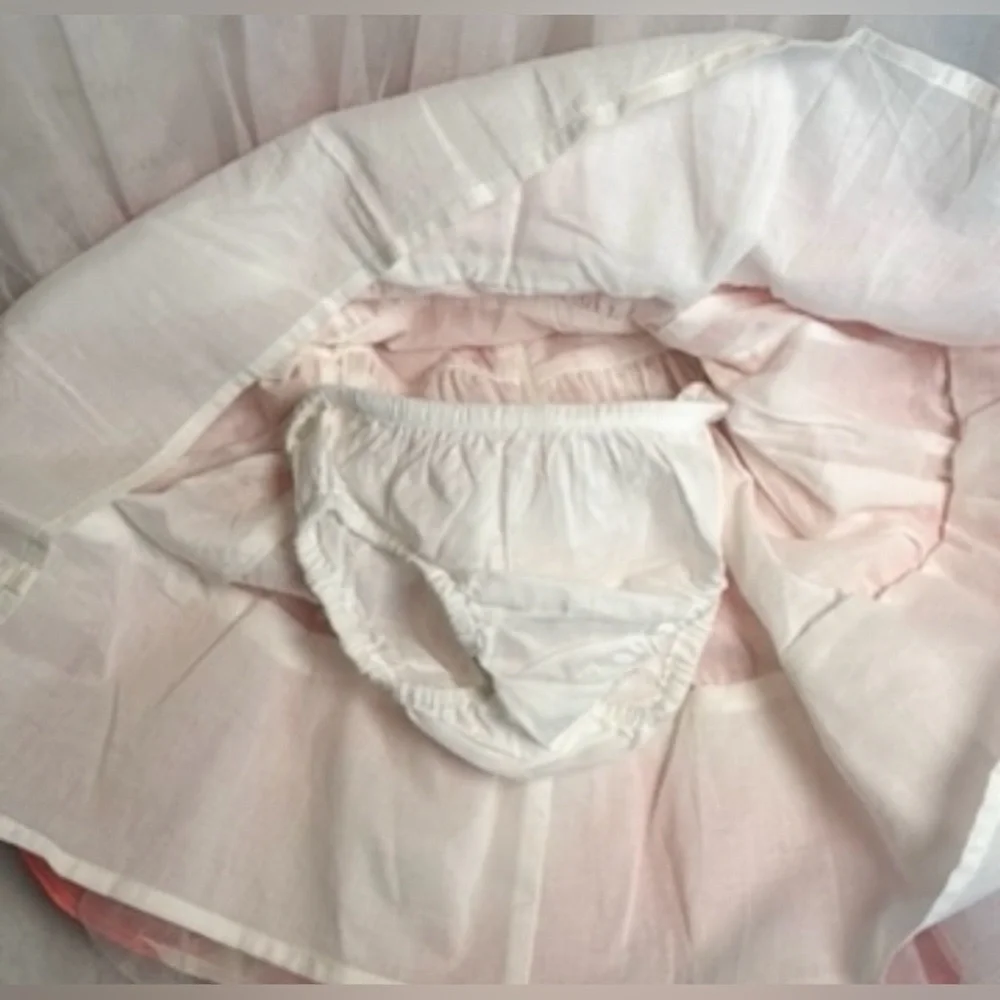 Gymboree NWT Pink Floral Dress & Bloomers 6-12M Easter Wedding Party
